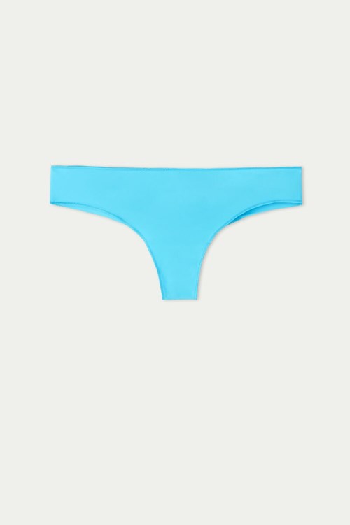 Tezenis Microfiber Brazilian Głęboka Niebieskie Niebieskie | 6819-CPAGU