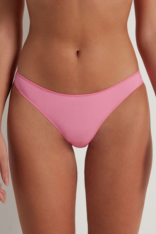 Tezenis Microfiber G String Różowe Różowe | 6285-HJEGA