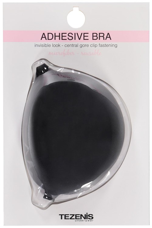 Tezenis Stay-Up Self-Adhesive Cups Czarne Czarne | 7982-IBHKQ