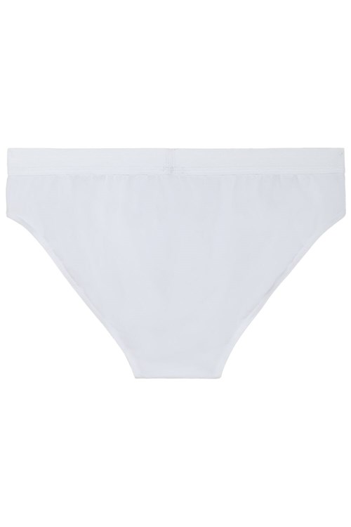 Tezenis Stretch Bawełniane Brief Białe Białe | 2856-BOMLR
